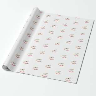 Little Rocking Horse Gift Wrapping Paper