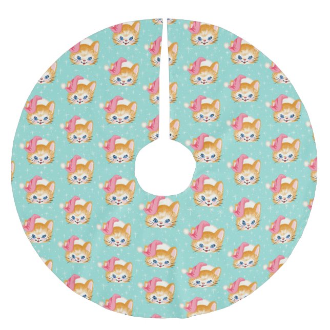 Little Roo Brushed Polyester Tree Skirt (Front)