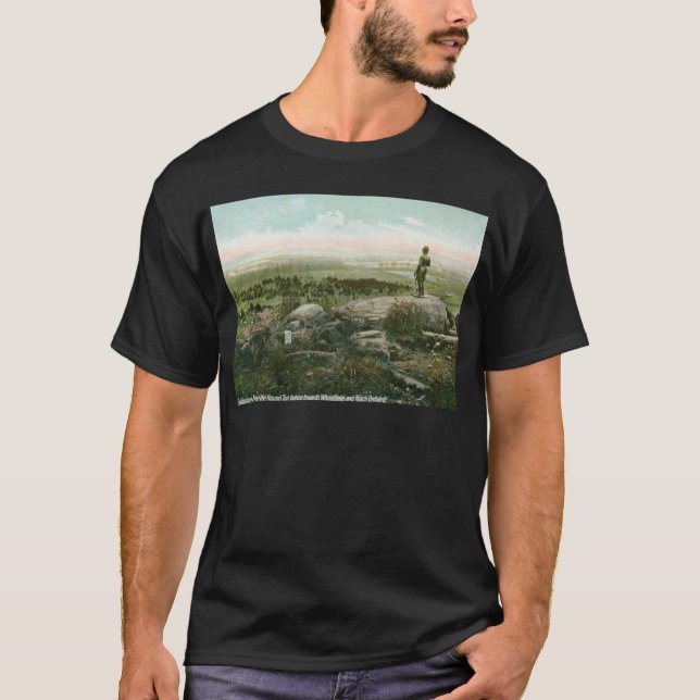 Little Round Top, Gettysburg Battlefield Vintage T-Shirt (Front)