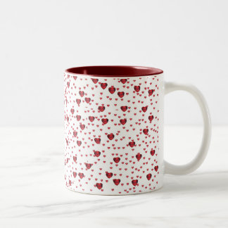 Little Ruby Hearts Mug