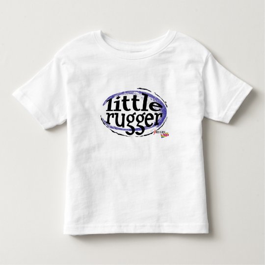 Little Rugger (blue) Toddler T-Shirt