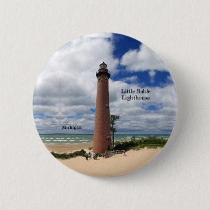Little Sable Lighthouse button