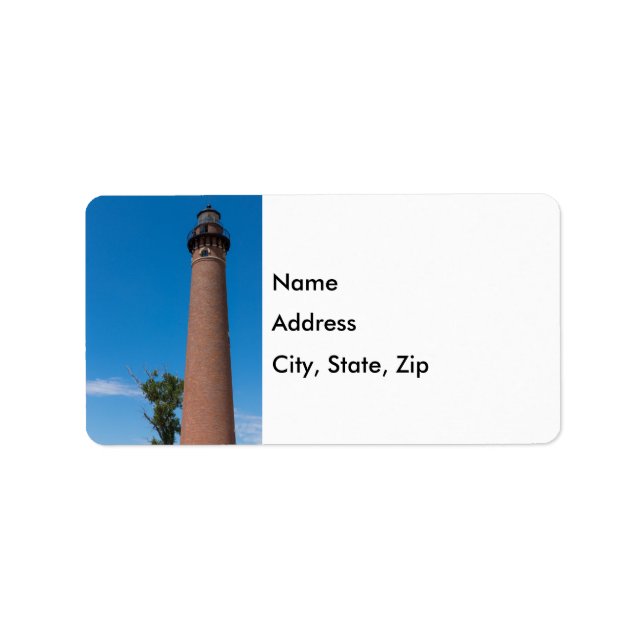 Little Sable Point Light Address Labels (Front)