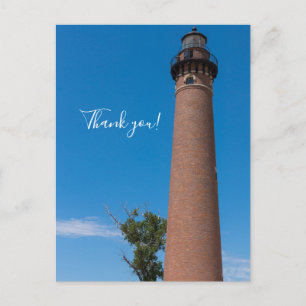 Little Sable Point Light Thank You Postcard