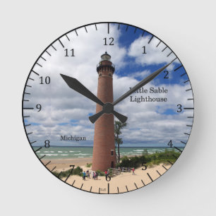 Little Sable Point Lighthouse clock