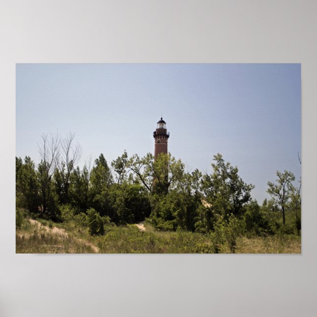 Little Sable Point Lighthouse, Michigan Poster (Front)