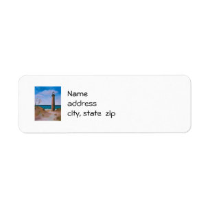 Little Sable Point Lighthouse Return Address Label