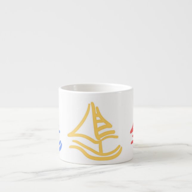little sailboat mug (Front)