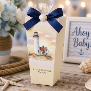 Little Sailor Nautical Baby Shower Favour Box