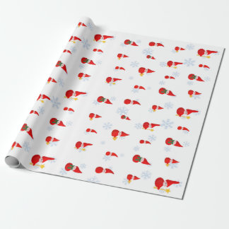 Little Santas wrapping paper