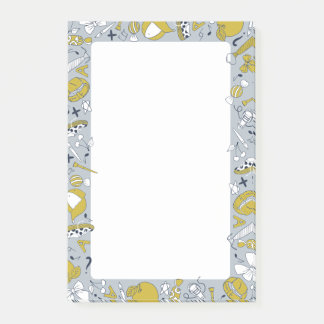 Little School Things on Teacher's Post-it Notes