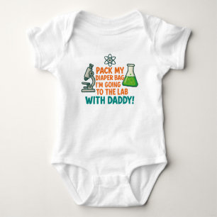 Little Scientist Lab Buddy Baby Bodysuit