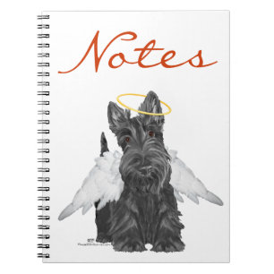 Little Scottie Angel Notebook
