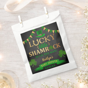 Little Shamrock St. Patrick's Day Baby Shower Favour Bags