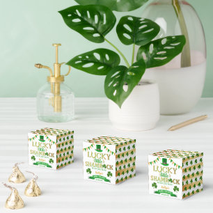 Little Shamrock St. Patrick's Day Baby Shower Favour Box