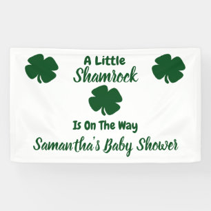 Little Shamrock St Patrick's Day Banner