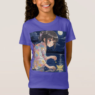 Little Ship of Hope, Anime by Natasha Us T-Shirt
