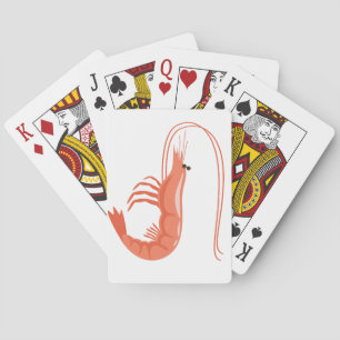 Little Shrimp Playing Cards