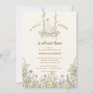 Little Silly Goose baby Shower Invitation