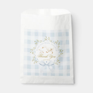 Little Silly Goose Blue Baby Shower Thank you Favour Bags