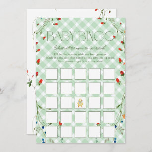 Little Silly Goose Neutral Baby Shower Bingo Card