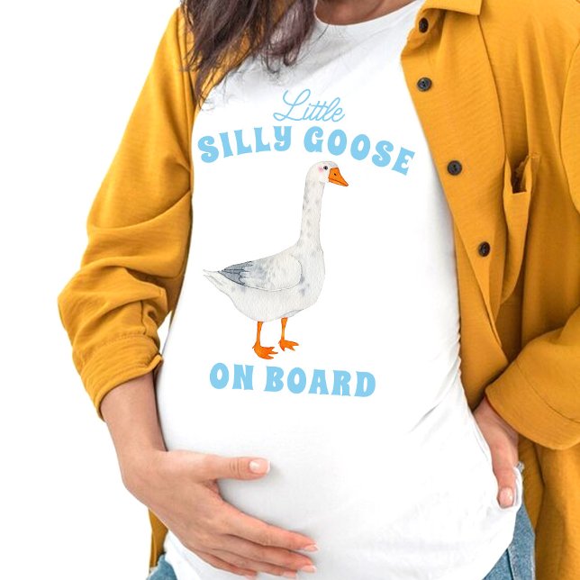 Little Silly Goose On Board T-Shirt (Creator Uploaded)