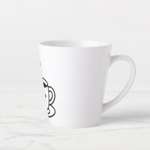 Little sips , Big smiles Latte Mug