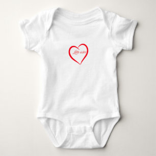 "Little Sister  Adorable Family Love" Baby Bodysuit