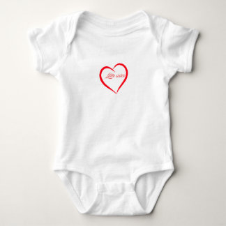 "Little Sister  Adorable Family Love" Baby Bodysuit