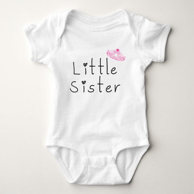 Little sister baby bodysuit (Front)