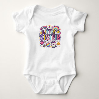 Little sister baby bodysuit