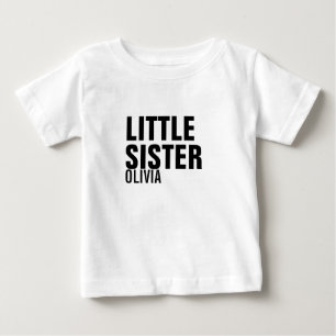 Little Sister Custom Baby Tutu Bodysuit