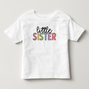 Little Sister Cute Matching Siblings Baby Toddler T-Shirt