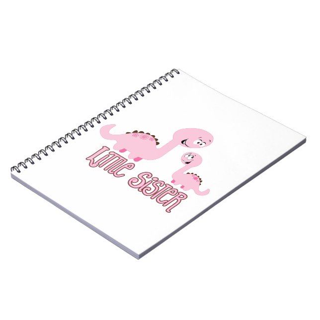 Little Sister Dinosaur Notebook (Left Side)