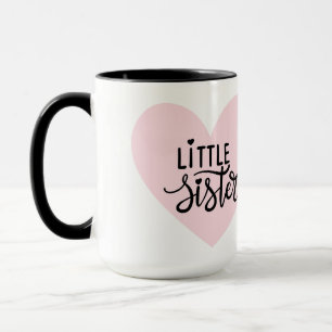Little Sister Heart Mug