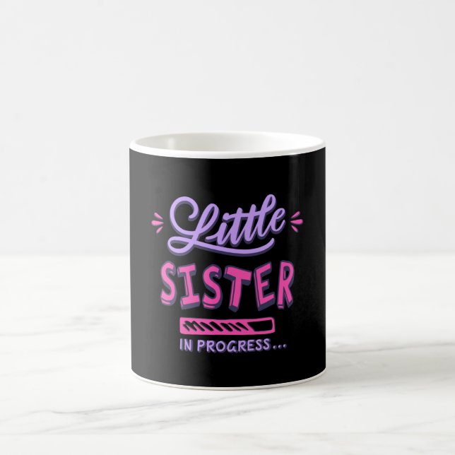 Little sister in progress coffee mug (Center)