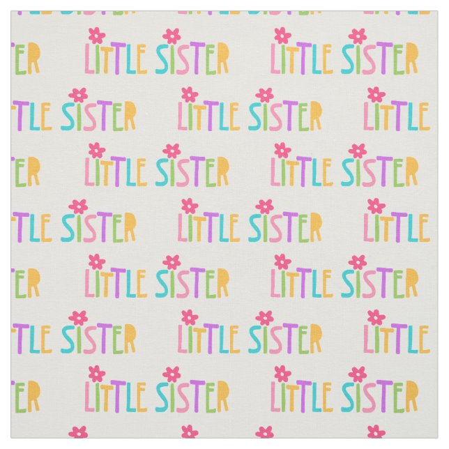 Little Sister Pattern Fabric (Swatch)