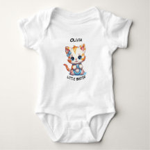Little Sister Personalised Baby Bodysuit