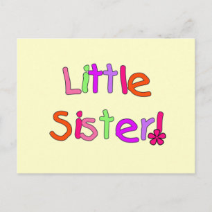 Little Sister T-shirts and Gifts Postcard