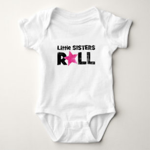 Little Sisters Roll Baby Bodysuit