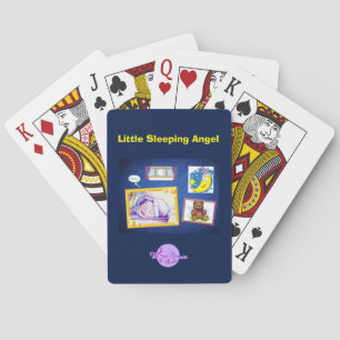Little Sleeping Angel Playing Cards