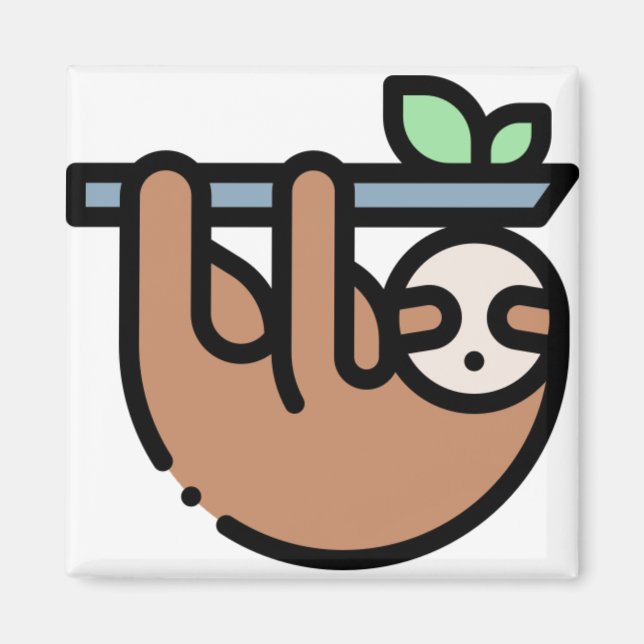 Little Sloth Magnet (Front)