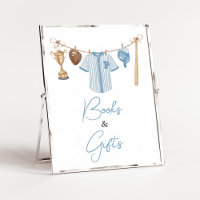 Little Slugger Baseball Baby Shower Books & Gifts