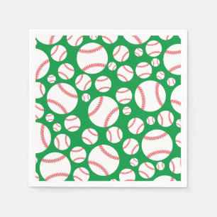 Little Slugger Baseball Birthday Party Napkin