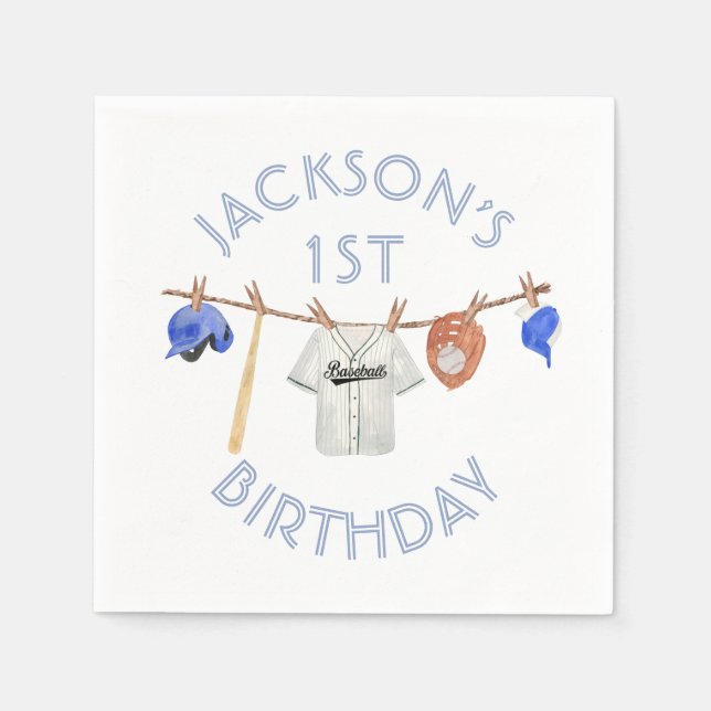 Little slugger baseball Clothesline  Napkin (Front)