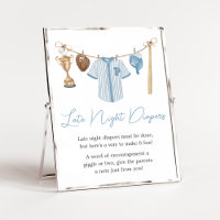 Little Slugger Baseball Late Night Diapers