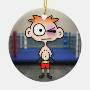 Little Slugger Ceramic Tree Decoration