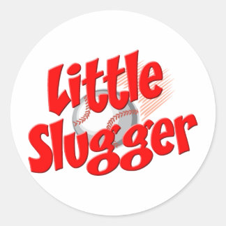 Little Slugger Classic Round Sticker