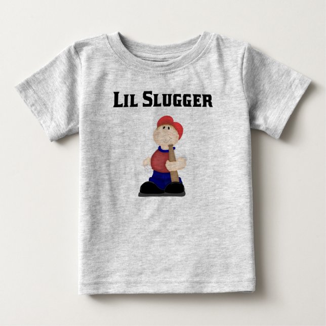 Little Slugger Kids T Shirt (Front)