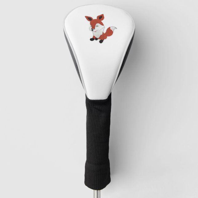 Little smiling fox golf head cover (Front)